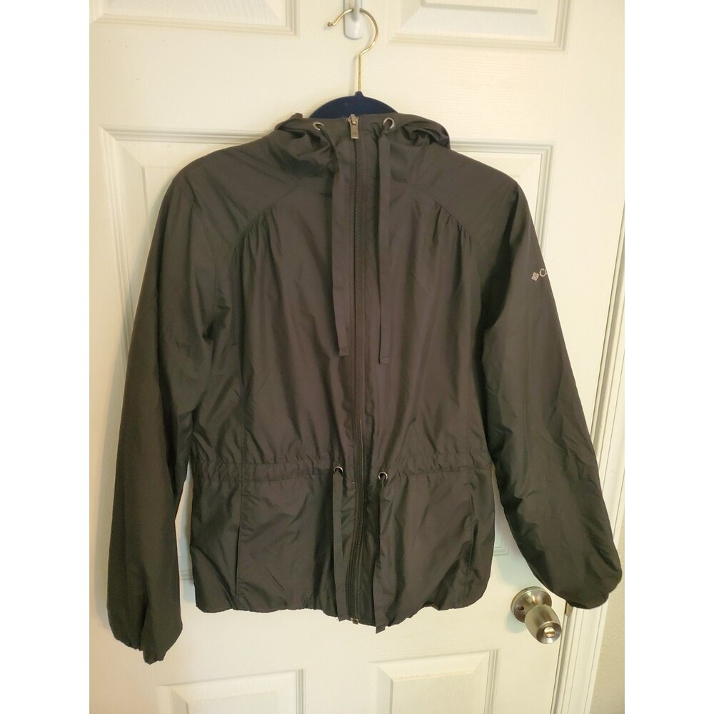 Columbia Women’s Lightweight Windbreaker Jacket Black Size Small (S) Activewear